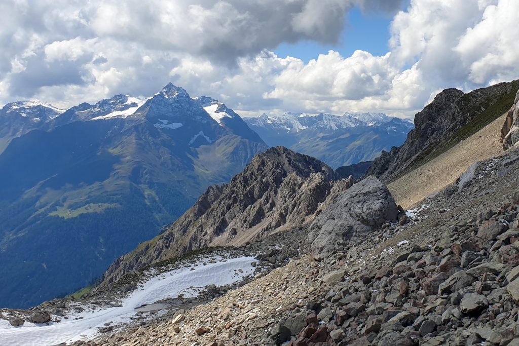 Blick auf den Hohen Riffler